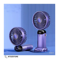 Ventilateur Portable USB Rechargeable, Mini Ventilateur de Poche Silencieux pour Bureau et Voyage