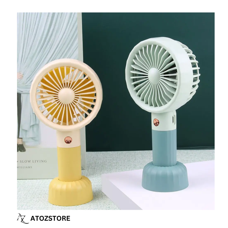 Ventilateur Portable Usb Rechargeable Mini Ventilateur De Poche Silencieux Pour Été