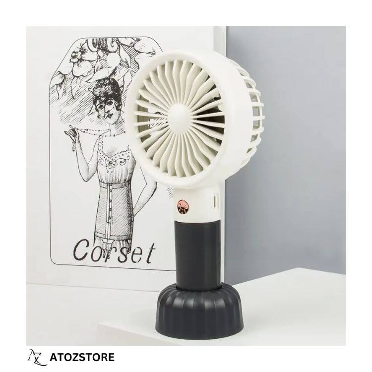 Ventilateur Portable Usb Rechargeable Mini Ventilateur De Poche Silencieux Pour Été