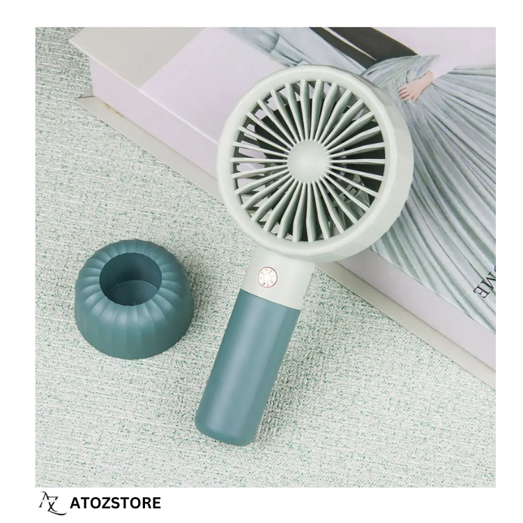 Ventilateur Portable Usb Rechargeable Mini Ventilateur De Poche Silencieux Pour Été