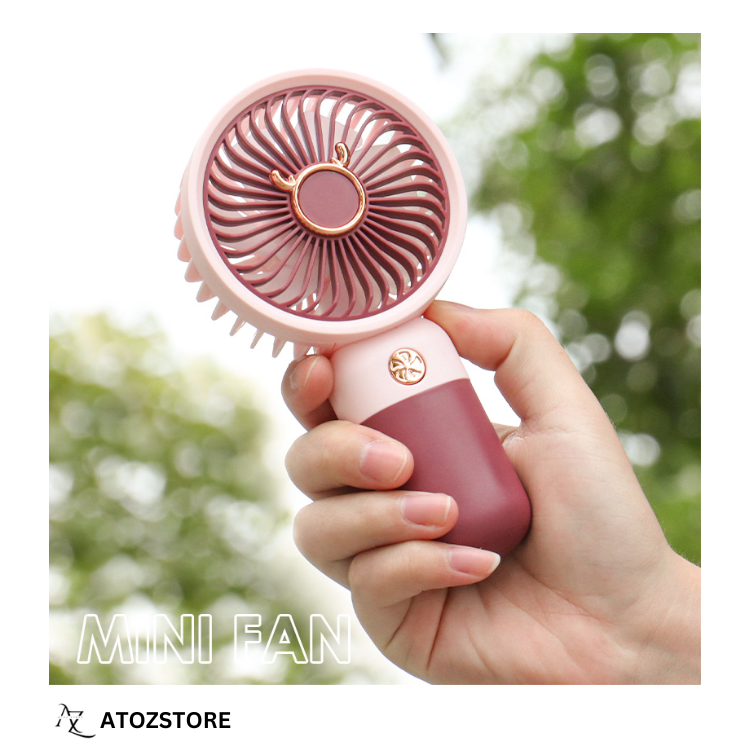 Ventilateur Portable Silencieux Rechargeable pour Maison et Bureau