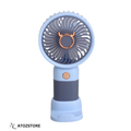 Ventilateur Portable Silencieux Rechargeable pour Maison et Bureau