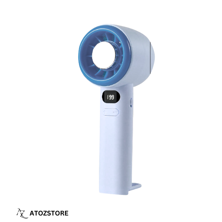 Ventilateur Rechargeable USB à Main avec Refroidissement Rapide, couleur et design aléatoire