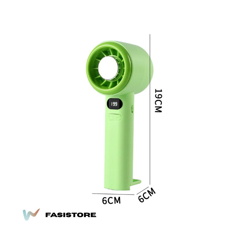 Ventilateur Rechargeable USB à Main avec Refroidissement Rapide, couleur et design aléatoire