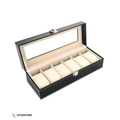 Boîte de rangement montres, vitrine de montre, Boîte à montres, Presentoir montre, Coffret montres, offre spéciale