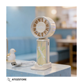 Mini ventilateur de poche portable avec base