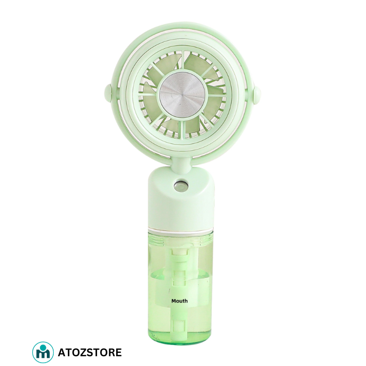 Mini ventilateur rechargeable USB avec brumisateur et humidificateur