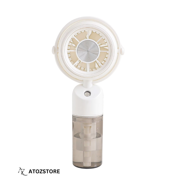 Mini ventilateur rechargeable USB avec brumisateur et humidificateur