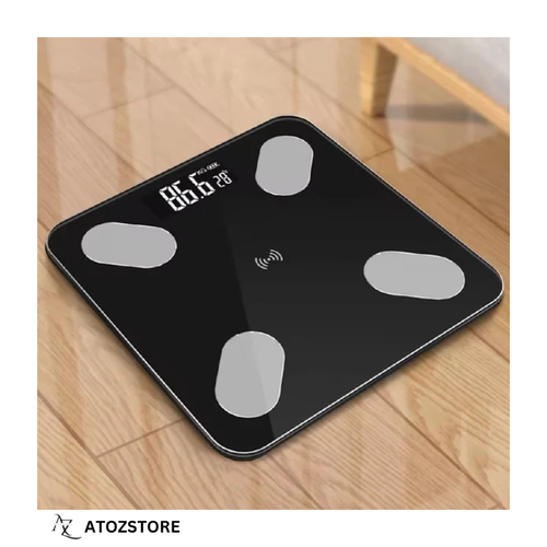 Bascule Électronique Intelligente Rechargeable Bluetooth – Balance Digitale Smart, design et couleur aléatoire