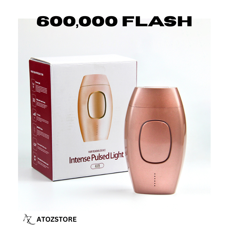 Appareil d'épilation IPL 60000 flashs, rajeunissement de la peau, couleur et design aléatoire