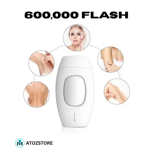 Appareil d'épilation IPL 60000 flashs, rajeunissement de la peau, couleur et design aléatoire