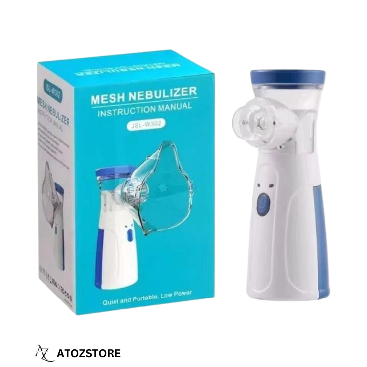 Nébuliseur Portable Silencieux Rechargeable pour Bébé & Adultes – Inhalateur Médical Compact USB, Humidificateur, Toux, Allergies & Sinus – Auto-Nettoyant, Batterie Longue Durée