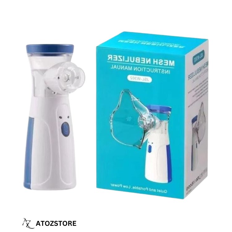 Nébuliseur Portable Silencieux Rechargeable pour Bébé & Adultes – Inhalateur Médical Compact USB, Humidificateur, Toux, Allergies & Sinus – Auto-Nettoyant, Batterie Longue Durée