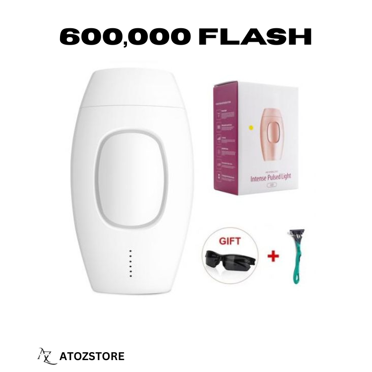 Appareil d'épilation IPL 60000 flashs, rajeunissement de la peau, couleur et design aléatoire