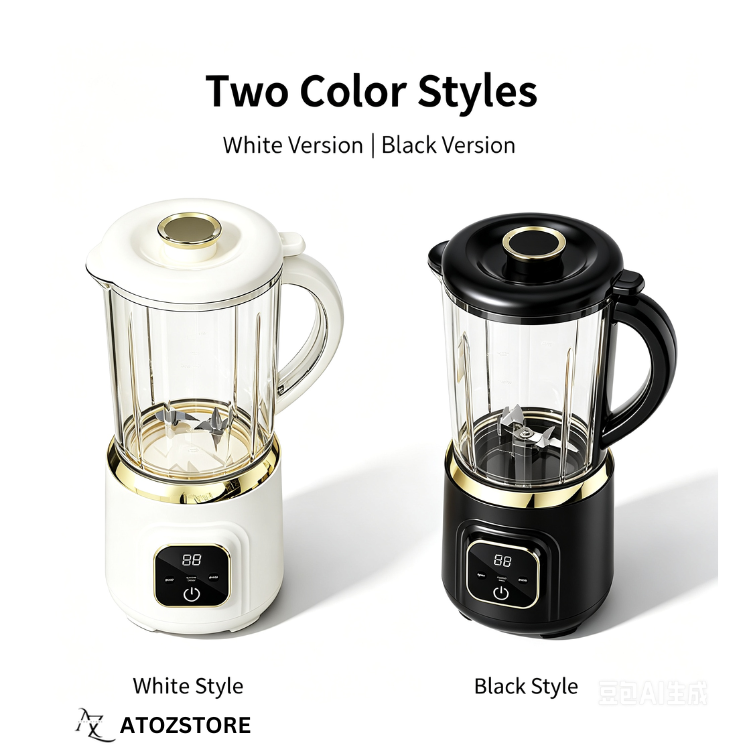 Mini mixeur-presse-agrumes portable à piles, lames en acier inoxydable, 3000 mAh, rechargeable par USB