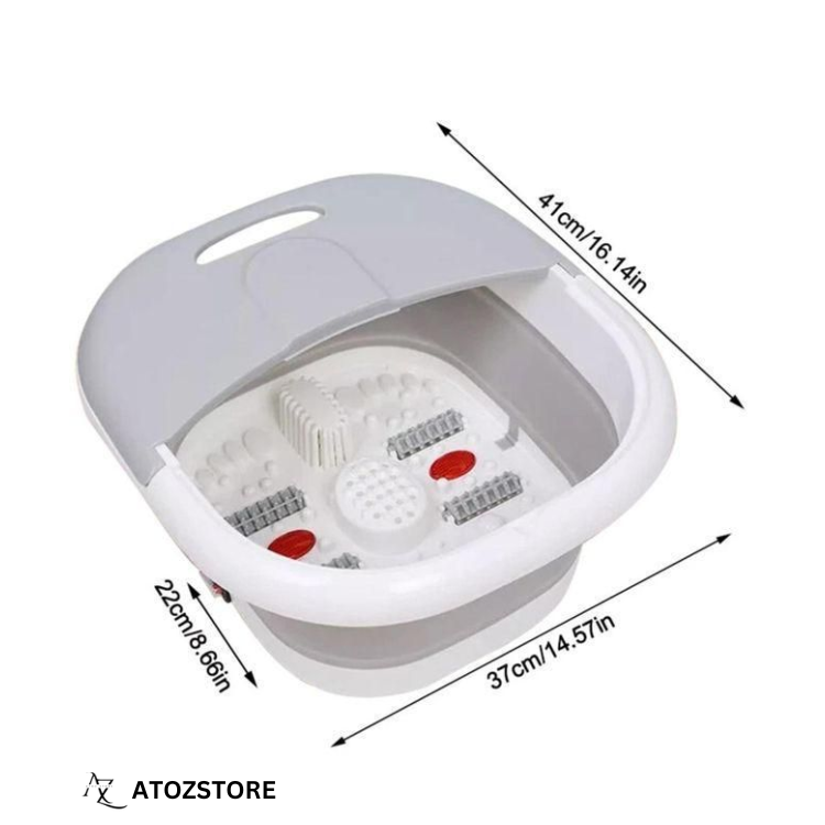 Bassin de SPA Pliable pour Pieds – Massage & Chauffage Rapide