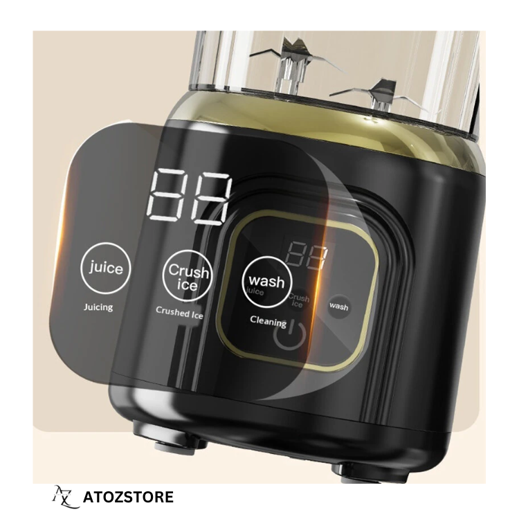 Mini mixeur-presse-agrumes portable à piles, lames en acier inoxydable, 3000 mAh, rechargeable par USB