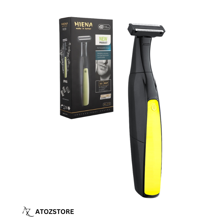 Rasoir électrique rechargeable HIENA pour hommes, rasoir 7 en 1