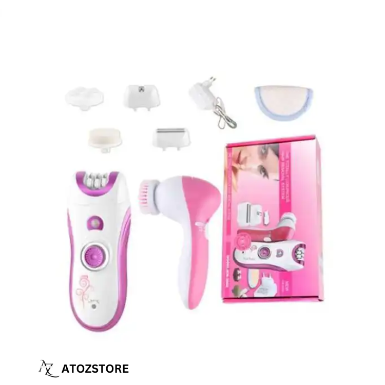 Tondeuse épilateur électrique multifonction 6 en 1 pour femmes, couleur et design aléatoire