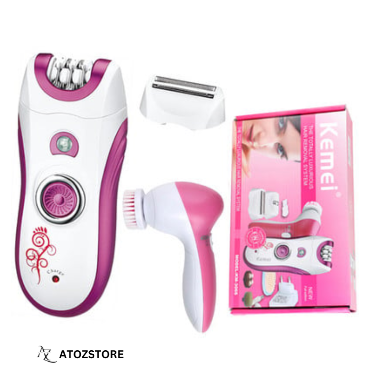 Tondeuse épilateur électrique multifonction 6 en 1 pour femmes, couleur et design aléatoire