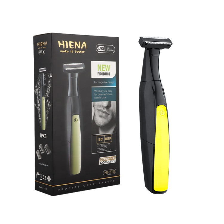 Rasoir électrique rechargeable HIENA pour hommes, rasoir 7 en 1