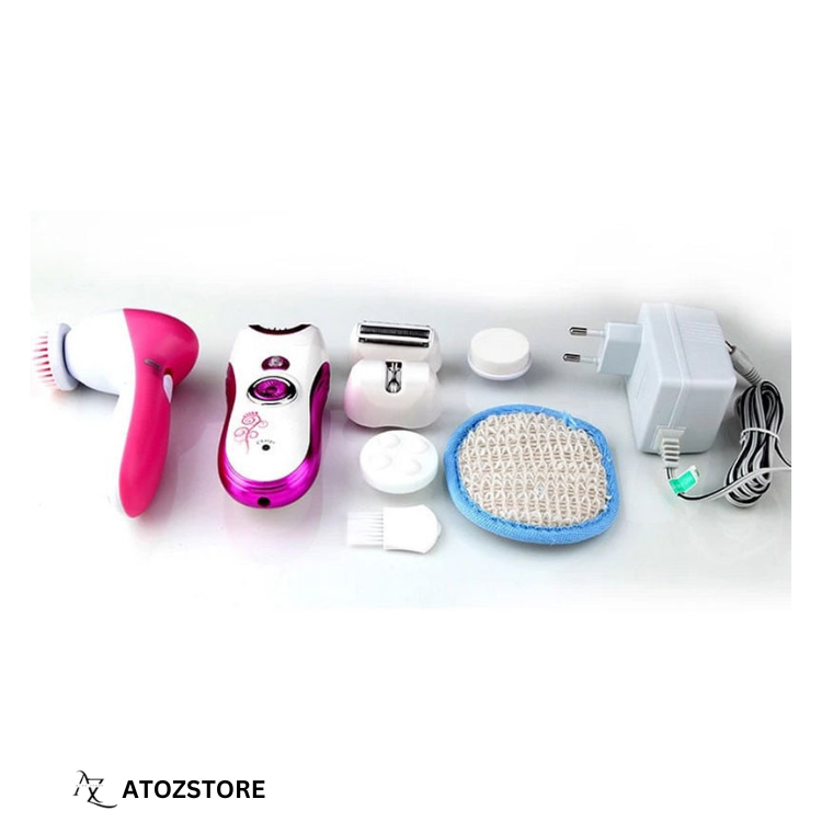Tondeuse épilateur électrique multifonction 6 en 1 pour femmes, couleur et design aléatoire