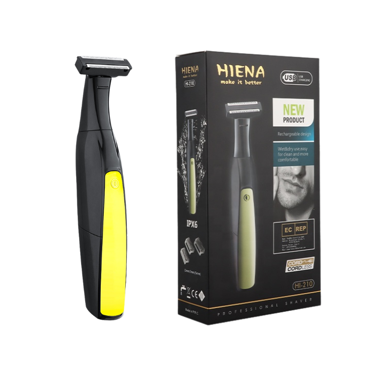 Rasoir électrique rechargeable HIENA pour hommes, rasoir 7 en 1