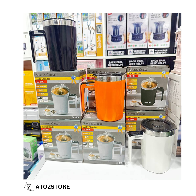 Tasse à Café Automatique avec Agitateur Magnétique et Affichage de Température