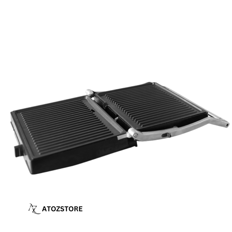 Appareil Panini Électrique – Gril Sandwich Presse Panini, Plaques Antiadhésives, Couleur et design aléatoire