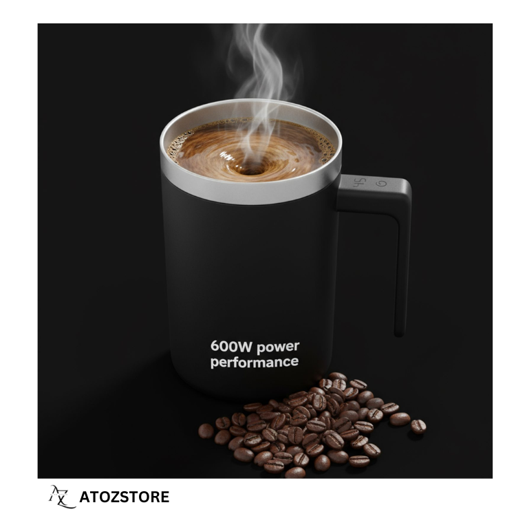 Tasse à Café Automatique avec Agitateur Magnétique et Affichage de Température