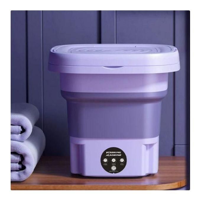 Mini machine à laver pliable, lave-linge compact et portable, idéal pour les petits espaces et voyages