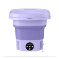 Mini machine à laver pliable, lave-linge compact et portable, idéal pour les petits espaces et voyages