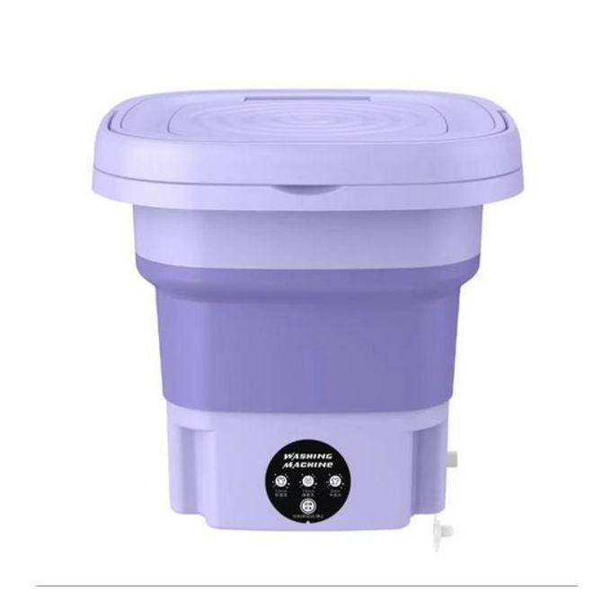 Mini machine à laver pliable, lave-linge compact et portable, idéal pour les petits espaces et voyages