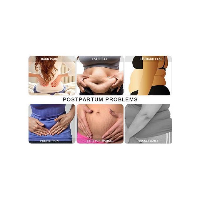 Ceinture de soutien post-partum 3 en 1 pour le ventre, la taille et le bassin