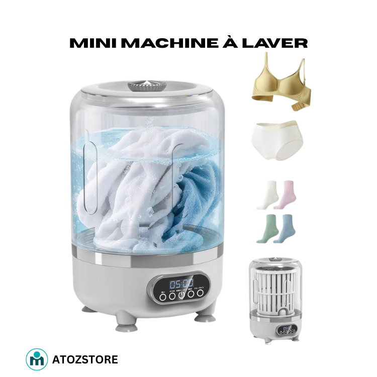 Machine à laver 3L rechargeable sans fil pour petit vêtement