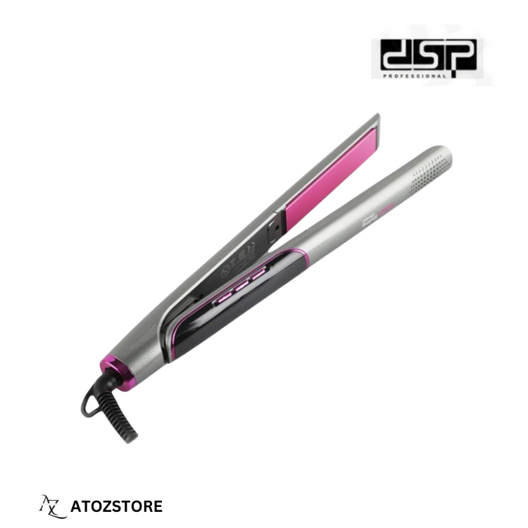 Plaque Lisseur Professionnel DSP avec Écran LED, Fer à Lisser Cheveux, couleur et design aléatoire