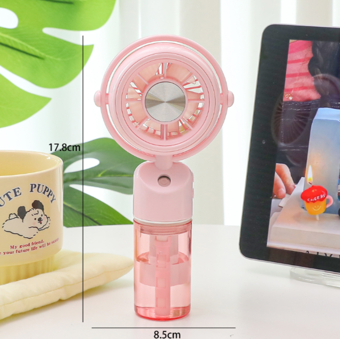 Mini ventilateur rechargeable USB avec brumisateur et humidificateur