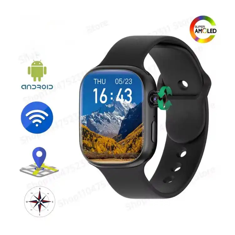 Montre Connectée Haut de Gamme 5G Android Caméra GPS WiFi